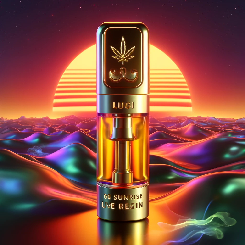 luigi og sunrise live resin cart review