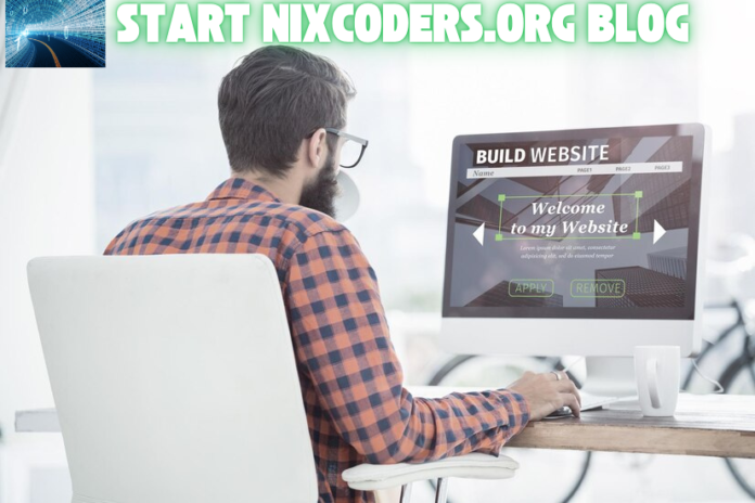 start nixcoders.org blog